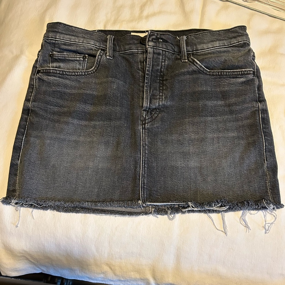 Mother Denim Mini Skirt